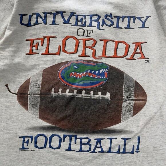 Vtg University of Florida Gators Football Game You Sink Your Teeth Shirt RARE - Picture 4 of 8